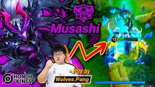 KPL 2024 Jungler POV - Wolves Pang plays Musashi