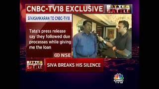 SIVA BREAKS HIS SILENCE- CNBC-TV18 EXCL