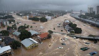 Chaos in Sao Paulo, Brazil! Flash floods sweep away cars, property and people