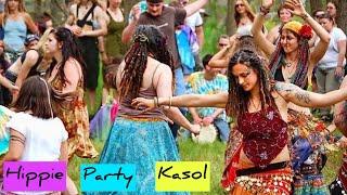 Hippie Party Kasol 2023 | Chalal Track Psychedelic Party | Israeli Crowd Full On In Rave Party kasol