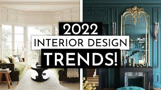 TOP INTERIOR DESIGN TRENDS FOR 2022! wooo LET'S GO!!!!