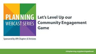 Let's Level Up our Community Engagement Game