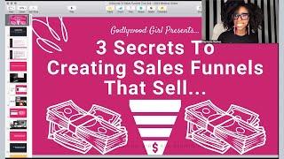 3 SECRETS TO SALES FUNNELS THAT SELL (As A Faith-Based Author) | Godlywood Girl