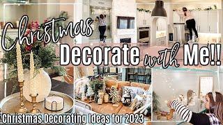 *NEW* CHRISTMAS CLEAN & DECORATE WITH ME 2023  Christmas Decorating Ideas 2023