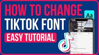 HOW TO CHANGE TIKTOK FONT | Why Did Tiktok Font Change? (TIKTOK FONT UPDATE)