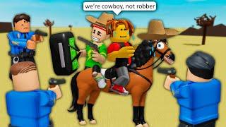 THE COWBOY / ROBLOX Brookhaven RP - FUNNY MOMENTS