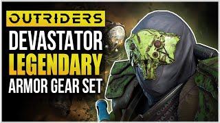 Outriders - DEVASTATOR LEGENDARY DEATHPROOF ARMOR SET - Powerful Legendary Armor Set