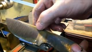 Knife Making Tutorial- How to FLAT GRIND A Knife (30 min Tutorial)