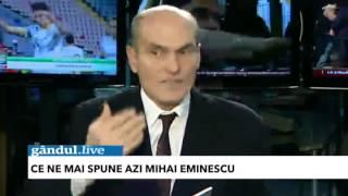 Cristian Tudor Popescu: Eminescu a fost ateu. Eminescu nu a fost roman.