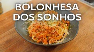 Molho à Bolonhesa dos Sonhos - Chef Felipe Caputo