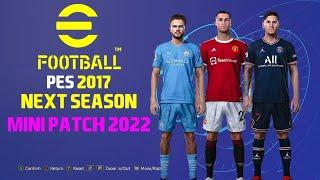 باتش لتحويل بيس 2017 الى بيس 2022 efootball