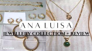 ANA LUISA | Brand Review & My Jewellery Collection | sustainable and timeless gold jewellery 