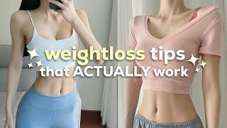 Weight loss tips that ACTUALLY 100% work *LOSE WEIGHT FAST FOR TEENS*