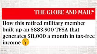 $11,000/Month Tax Free Income in a TFSA?! 7 Key Lessons for Canadians! TFSA is KING