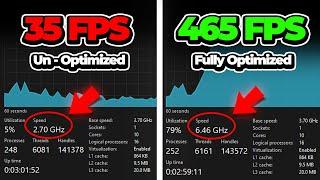 How To Optimize CPU/Processor For Gaming in 2025!  (Boost FPS & Fix Stutters)