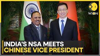 India's NSA Ajit Doval Meets China Vice President Han Zheng, Discusses Border Issue | WION News