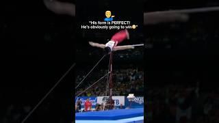 The Most INSANE High Bar Routine Ever #shorts #gymnastics #highbar