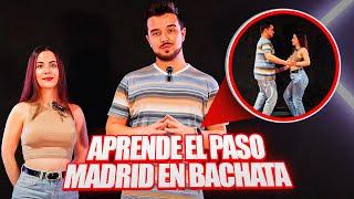 TUTORIAL DE BACHATA: El paso Madrid  MUY SENCILLO