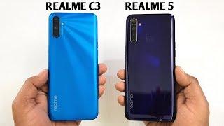 Realme C3 vs Realme 5 | Speed Test & Camera Comparison