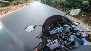 Riding Crazy In My R15V3  | Deadly Cornering | Goa To Murudeshwar Ride.