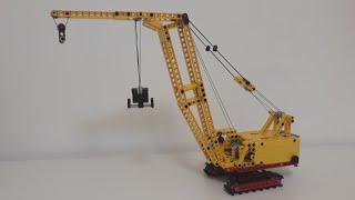 Гусеничный кран ДЭК 251 из лего техник/Lego Technic crawler crane DEK 251