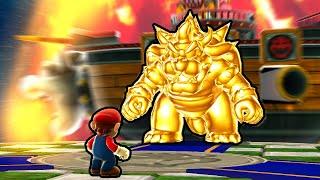 Mario VS Golden Bowser - Super Mario Galaxy