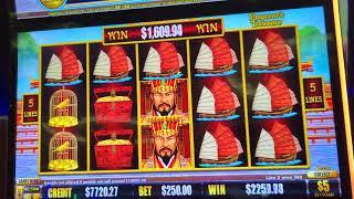 DollarStorm - Emperor's Treasure $250 Max Bet High Paying Mutliple Features Pokies Slots Australia