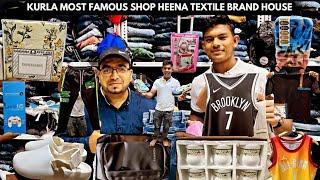 KURLA MOST FAMOUS SHOP HEENA TEXTILE BRAND HOUSE | #trending #viral #viralvideo #video |