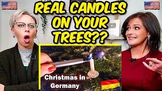 American Couple Reacts: German Christmas vs American Christmas Traditions! FIRST TIME REACTION!