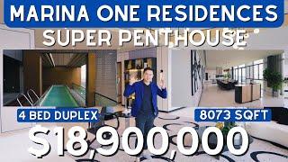 Marina One Residences - SUPER PENTHOUSE Over 8000 Sqft! Fully Furnished Unit W/ Unblocked Sea Views!