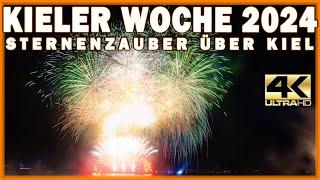 ⁴ᴷ Kieler Woche 2024 - feuerwerk - fireworks - vuurwerk