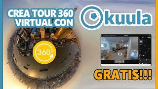 Crea GRATIS tus recorridos virtuales 360° con KUULA | Tutorial básico - Reemplazo de ROUNDME