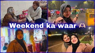 Hamara Weekend ka waar🫶 | Ammi romantic ho gai| Divya Kala mela India gate | Vlog | Hiba Naaz