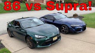 Best Small Sports Car? - 2020 Toyota GT86 vs GR Supra