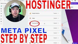   How To Link Connect Facebook Meta Pixel ID To Hostinger Website Builder 