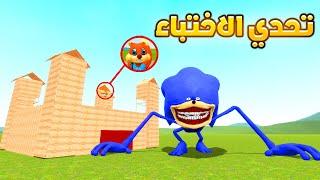 قاريز مود | تحدي الاختباء من شين سونيك  | Garry's Mod