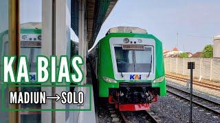 AKHIRNYA MADIUN ADA KERETA LOKAL!! Naik KA BIAS Rute Baru Madiun-Solo