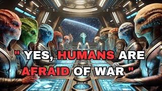 Humans are Afraid of War Said Galactic Council Until... | Best HFY Stories