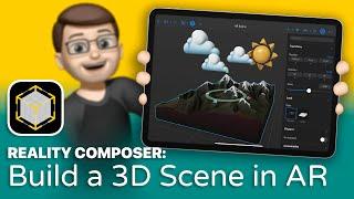 How to build your own Immersive 3D Scenes using Reality Composer on iPad