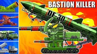 BASTION KILLER vs BATTLE TANK . Arena tank Cartoon