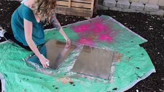 TURN GLASS INTO MIRRORS...WATCH THIS!! | Rustoleum Mirror Effects Spray Paint Review