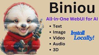 Biniou - Generate Text, Video, Image, Music, 3D Locally - Free and Private