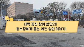 [현장] 대박 꽃집 찾아 삼만리!! 홍소장에게 듣는 과천 상권 이야기 (과천 상권 1부)