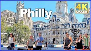 【4K】WALK Philadelphia City Hall PENNSYLVANIA USA Travel vlog