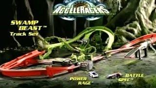 Hot Wheels AcceleRacers 2005 Swamp Beast Playset commercial