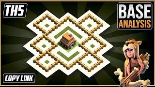 NEW Best TH5 HYBRID/TROPHY Base 2023!! COC Town Hall 5 (TH5) Trophy Base Design – Clash of Clans