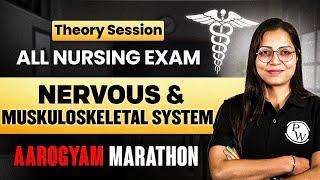 Nervous & Muskuloskeletal System | NORCET 8 | RRB Nursing Superintendent | Aarogyam Marathon