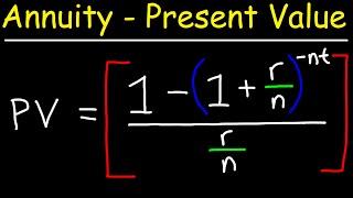 How To Calculate The Present Value of an Annuity