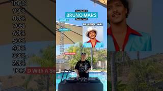 Are you a true BRUNO MARS fan?! How far can you take this challenge?  (Die With A Smile & more)