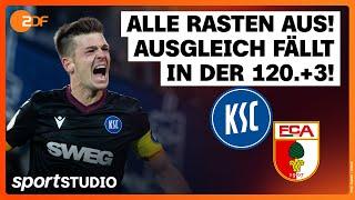 Karlsruher SC – FC Augsburg | DFB-Pokal, Achtelfinale Saison 2024/25 | sportstudio